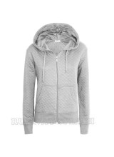 Quilted Hoody (Grey)
